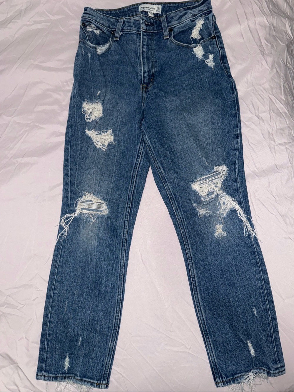 Abercrombie & Fitch Curve Love Mom Jean